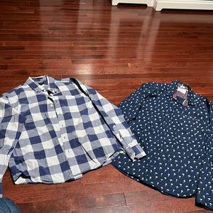 Men’s bundle extra large button up dress shirts.